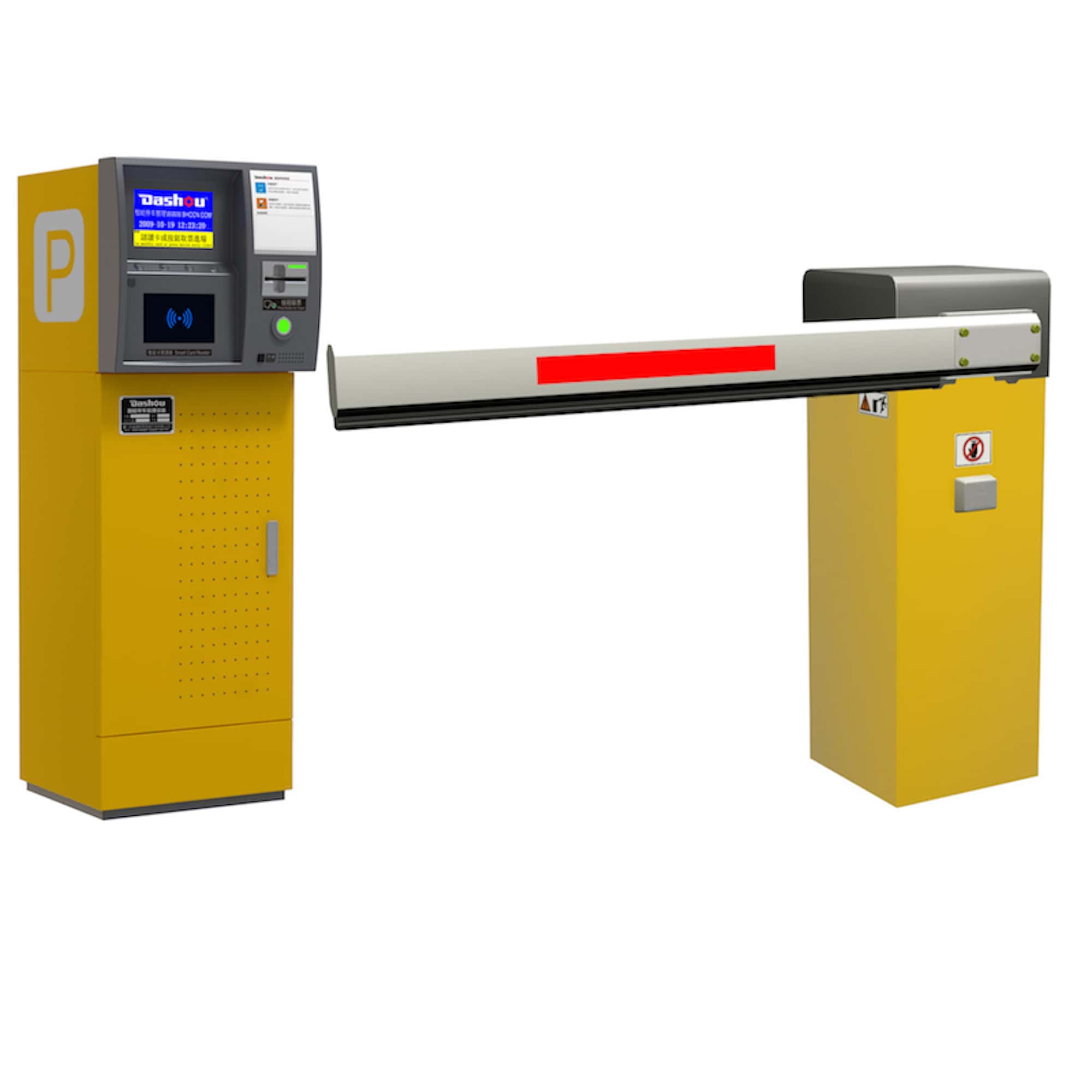 V32-810F Système central de gestion du stationnement avec distribution de cartes de paiement
